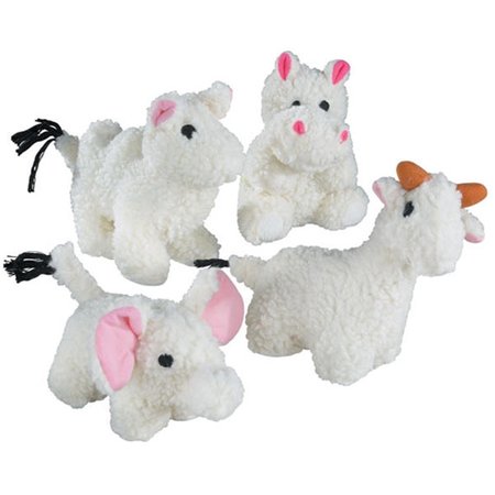 PAMPEREDPETS Zanies Fleecy Friend Toy Elephant 7.5 In PA1851389